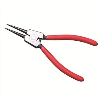 Clește cu inel elastic cu nas drept pentru arbore