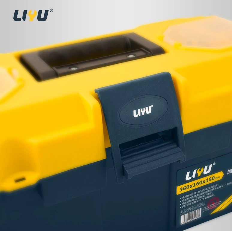 Reinforced Tool Box Empty Box Plastic Storage Box Multifunctional Maintenance Household Hardware Storage Box price