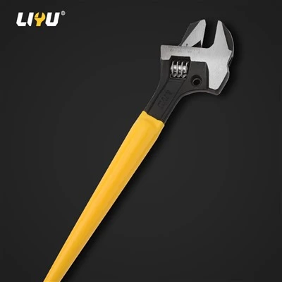 Cheie ajustabilă multifuncțională patru-în-unul, clește pentru țevi, coadă ascuțită, baterie mobilă cu două-funcții, rangă, unealtă de încălzire a apei, 300 mm