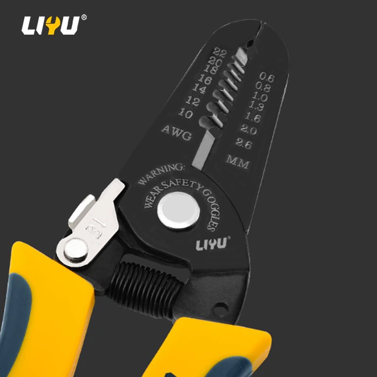 Wire Stripping Pliers Electrical Pliers Wire Pulling Pliers 7th Gear Blade 0.6-2.6mm Multi-functional Wire Pulling Pliers Wire Cutting Pliers Wire Pressing Pliers suppliers